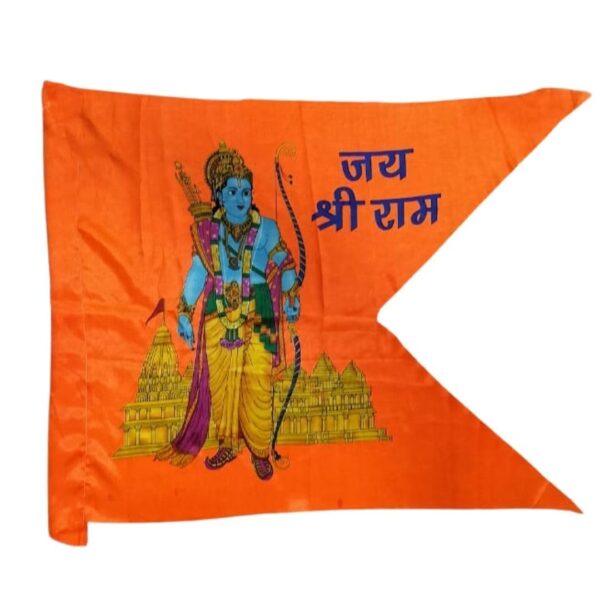 Set of 3 Jai Shri Ram Ji Flags