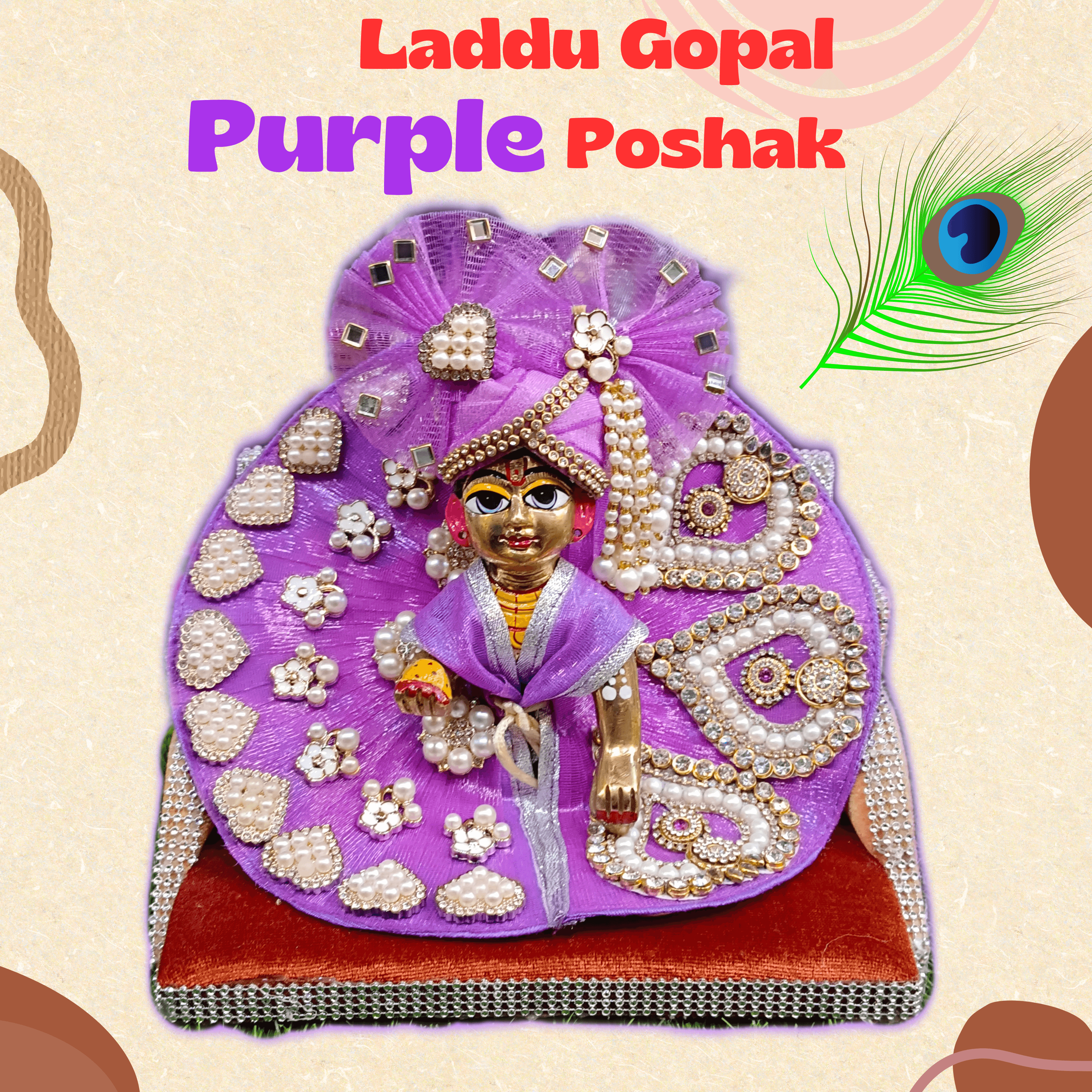 Laddu Gopal Fancy Poshak