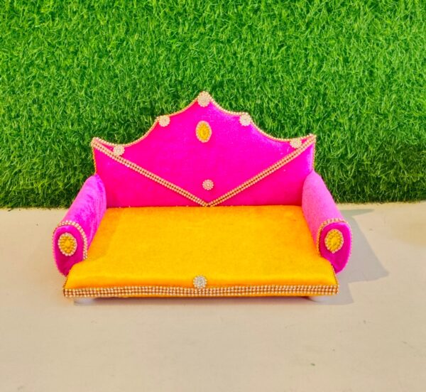 Beautiful Singhasan Throne for Laddu Gopal Ji (Single Piece)