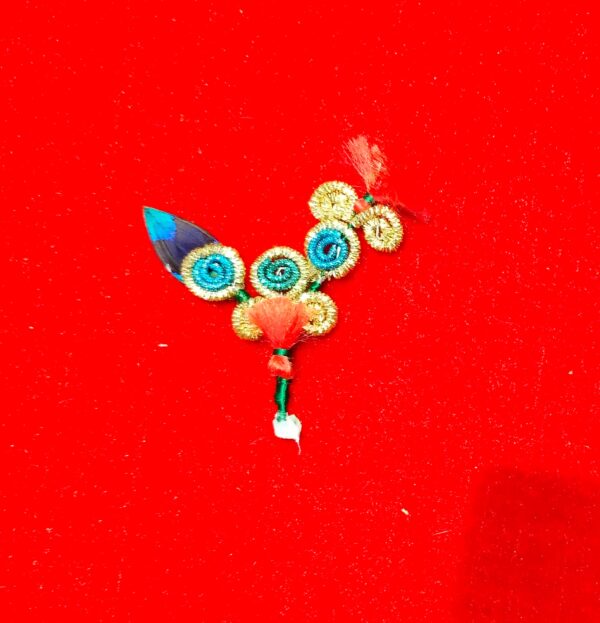 Peacock Feather Mor Kalgi for Divine Decor