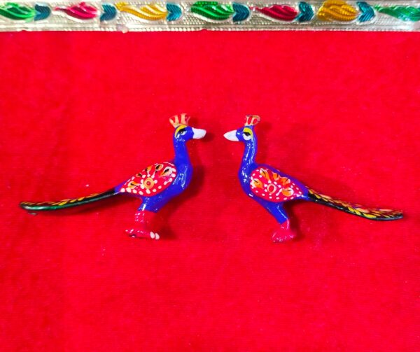 Peacocks Pair ( HAND Craft item ) (Pack Of 2pc)