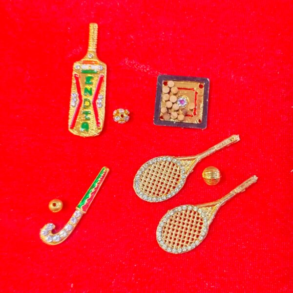 Sports kit for Laddu Gopal (Pack Of 4 Items)