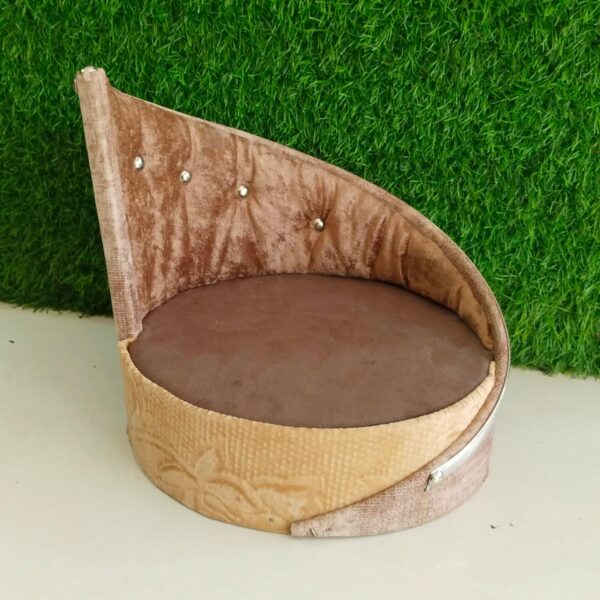 Round Shaped Soft Sofa Set for Laddu Gopal Ji