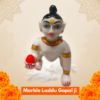 Laddu Gopal ji Thakur ji Idol Marble Dust Size 5 No Home Tempel