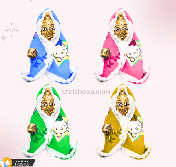 Pack of 4 Nutan Shawl Ponchos for Laddu Gopal