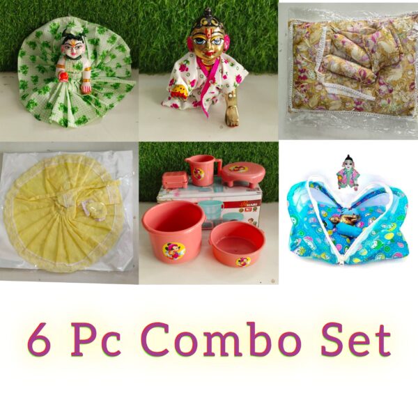 A amazing Laddu Gopal Summer Special 6-Pc Combo"