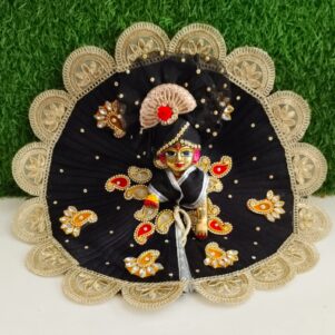 Black Shyam Rang Poshak for Laddu Gopal Ji