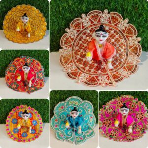 Fancy poshak combo set of 6pc Rendom colour & designs
