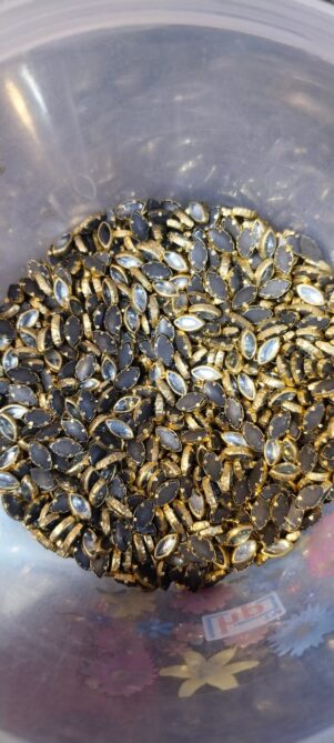 Marquise Shape Kundan Beads